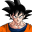 gokuStaring